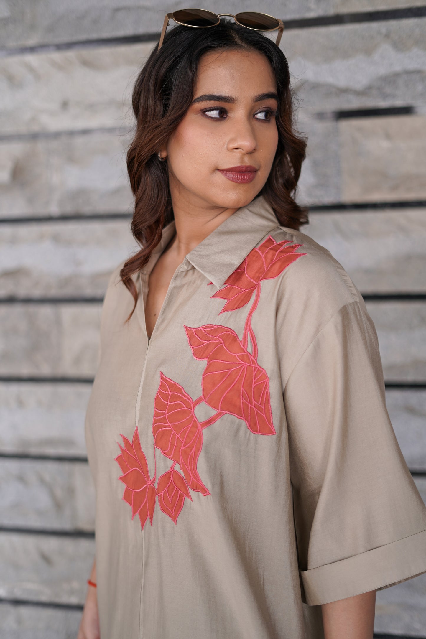 Blush Leaf Co-ord Set