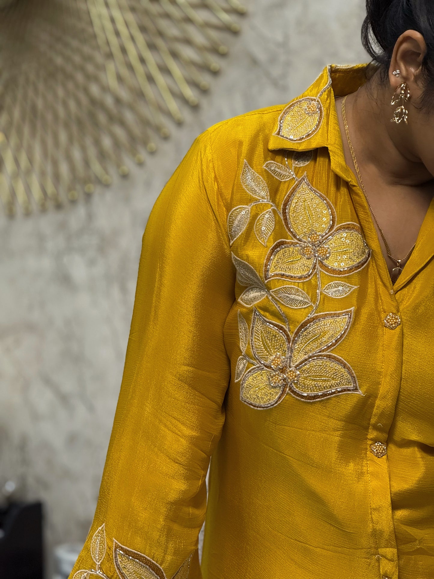 Sunehri Phool Co-ord Set