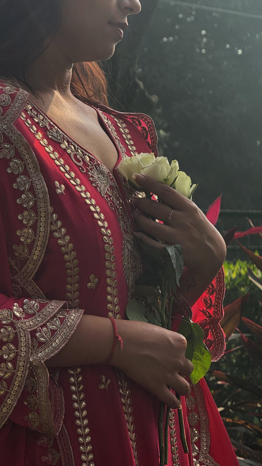 Gulbahar Anarkali Set