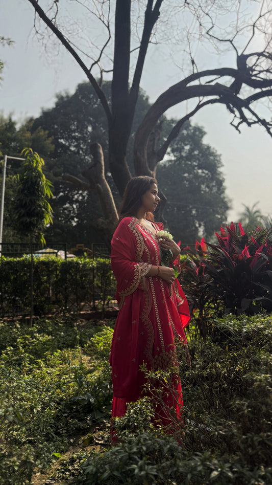 Gulbahar Anarkali Set