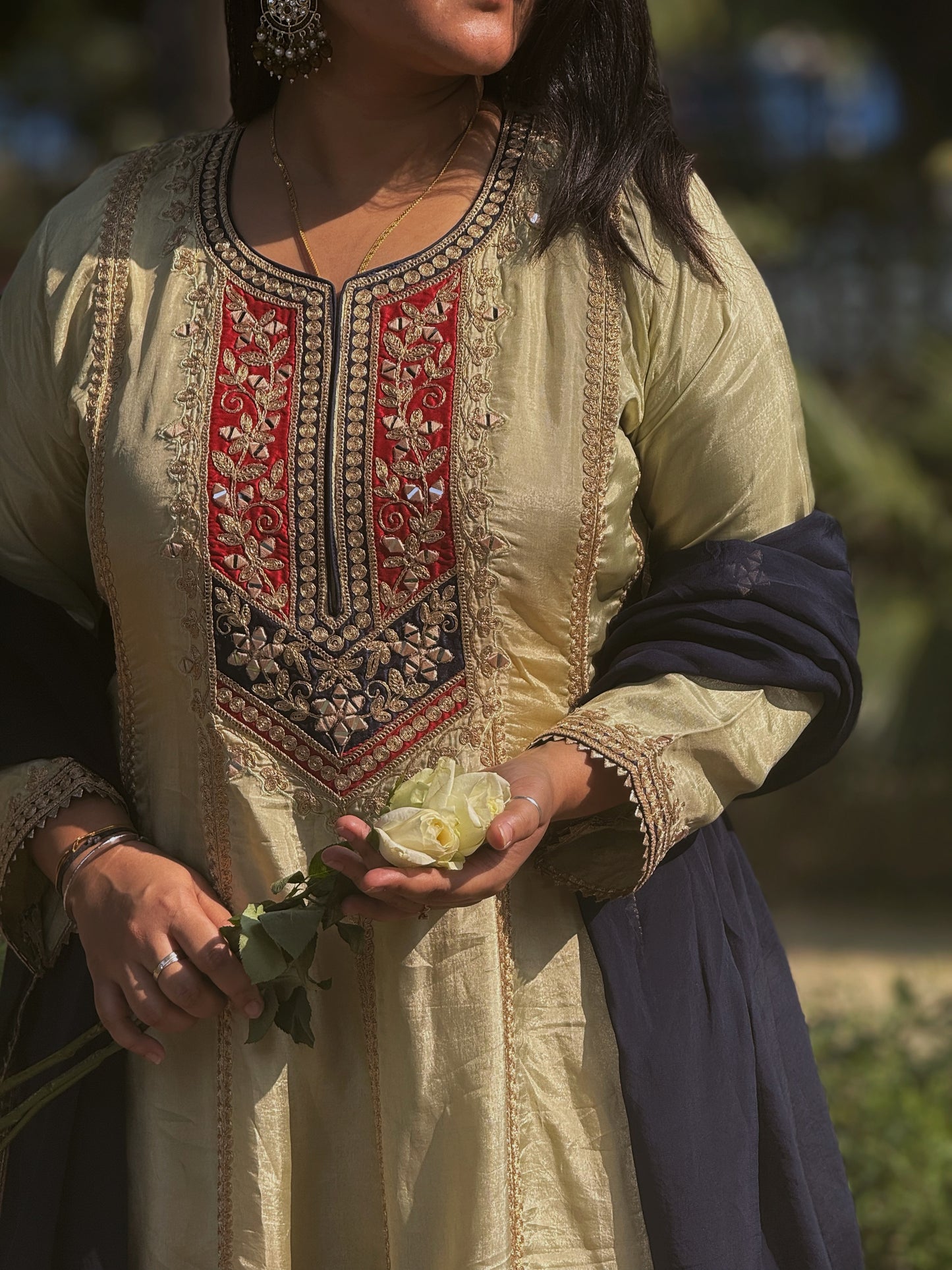 The Laalima Anarkali Set