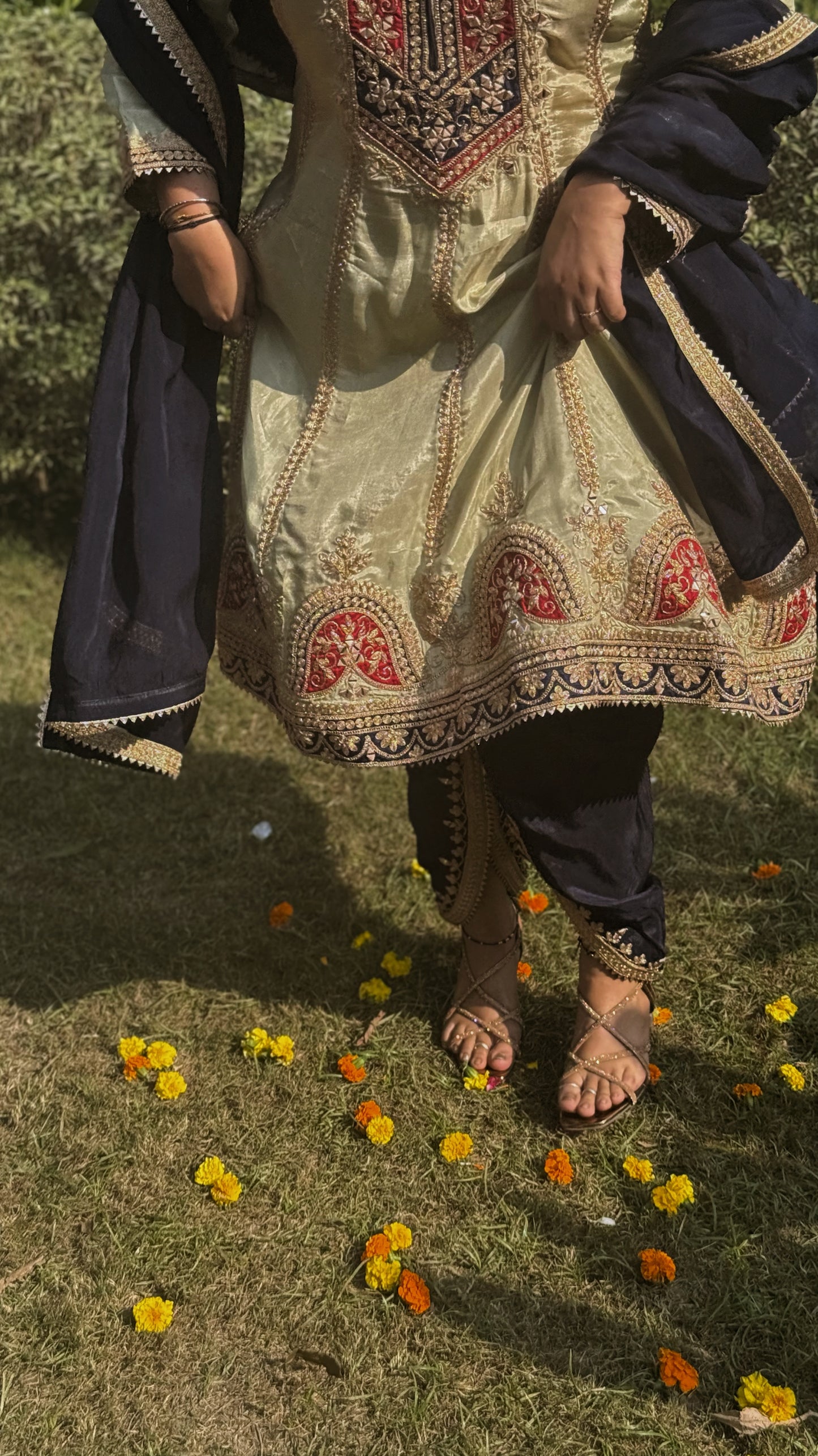 The Laalima Anarkali Set