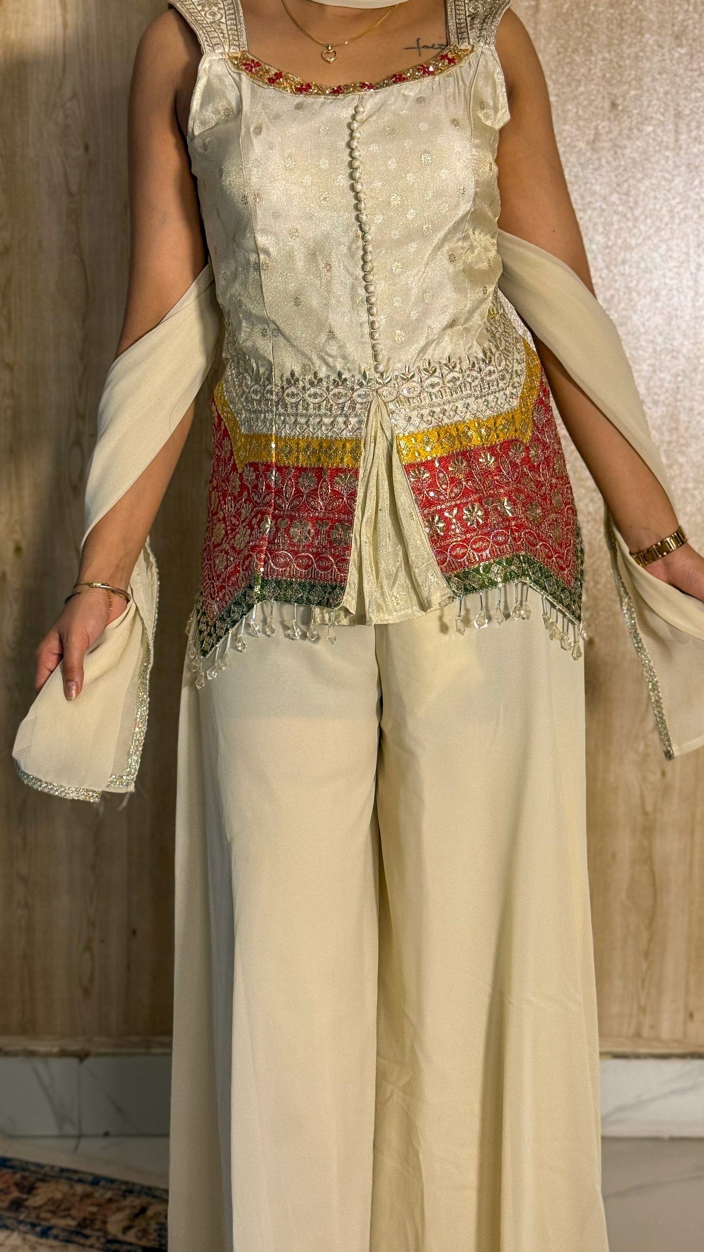 Ivory Noor Co-Ord Set